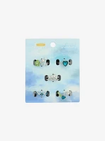 Sweet Society Blue & Green Gem Ring Set