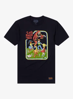 Let's Raise Hell Children Dancing T-Shirt By Steven Rhodes