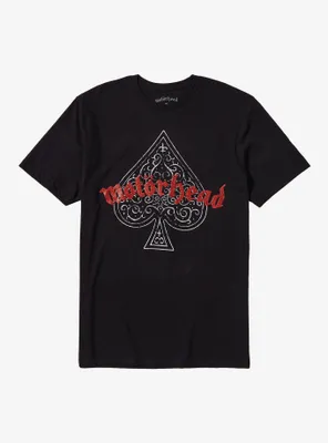 Motorhead Glitter Logo Boyfriend Fit Girls T-Shirt