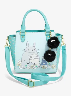 Studio Ghibli My Neighbor Totoro Soot Sprite Fuzzy Charm Satchel Bag