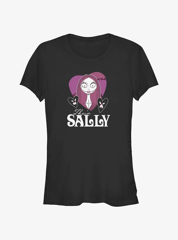 Disney The Nightmare Before Christmas His Sally Girls T-Shirt