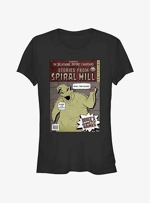 Disney The Nightmare Before Christmas Stories From Spiral Hill Oogie Boogie Girls T-Shirt