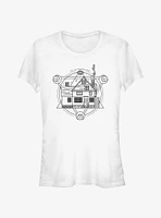 Disney Hocus Pocus Sanderson House Girls T-Shirt