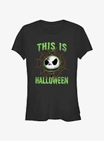 Disney The Nightmare Before Christmas Jack Skellington This Is Halloween Girls T-Shirt