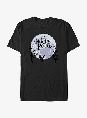 Disney Hocus Pocus Moon Binx Cat T-Shirt