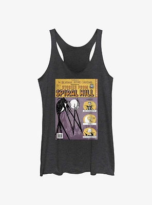 Disney The Nightmare Before Christmas Jack Stories From Spiral Hill Girls Tank Top