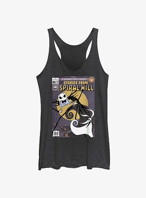 Disney The Nightmare Before Christmas Stories From Spiral Hill Jack and Zero Girls Tank