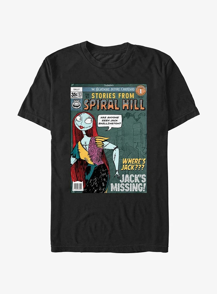 Disney The Nightmare Before Christmas Stories From Spiral Hill Sally T-Shirt