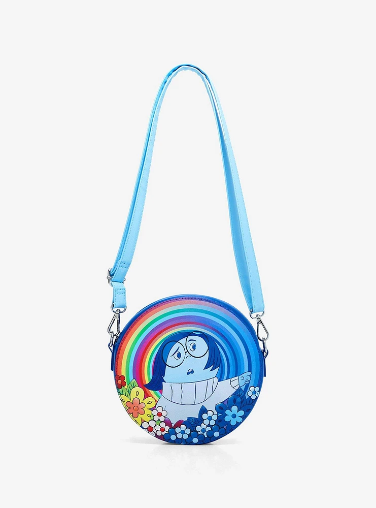 Loungefly Disney Pixar Inside Out Circular Crossbody Bag