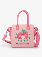 Loungefly My Melody Strawberries Mini Satchel Bag