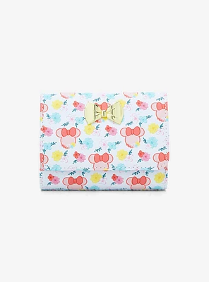 Loungefly Disney Minnie Mouse Flowers Mini Flap Wallet