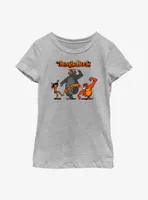 Disney The Jungle Book 8 Bit Youth Girls T-Shirt