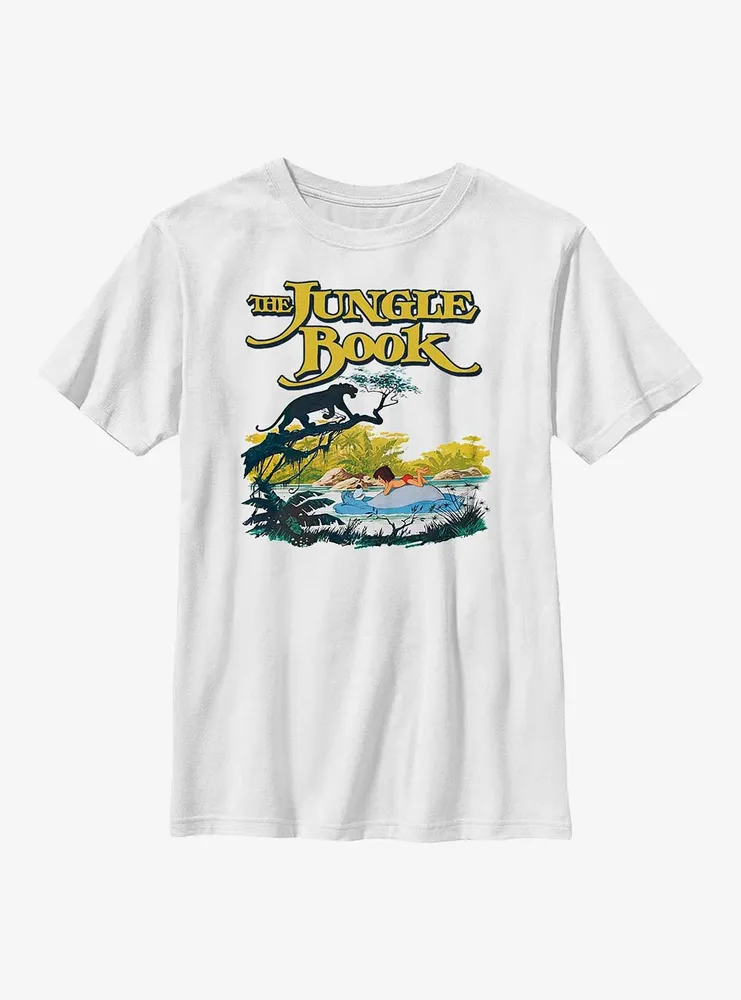 Disney The Jungle Book Relaxing Swim Youth T-Shirt