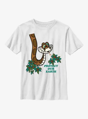 Disney The Jungle Book Kaa Protect Earth Youth T-Shirt