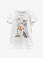 Disney The Jungle Book Seek Adventure Youth Girls T-Shirt