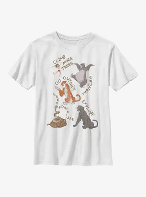 Disney The Jungle Book Seek Adventure Youth T-Shirt