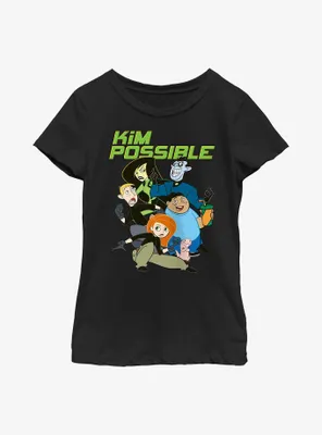 Disney Kim Possible Heroes and Villains Youth Girls T-Shirt