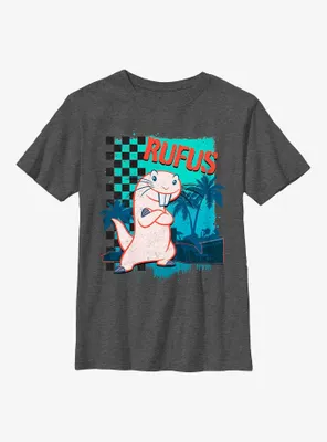 Disney Kim Possible Rufus Vintage Skater Youth T-Shirt
