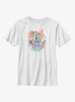 Disney Lilo & Stitch Floral Ohana Youth T-Shirt