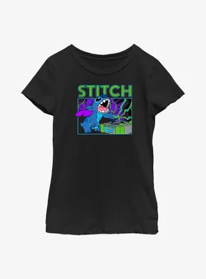 Disney Lilo & Stitch Record Scratch Youth Girls T-Shirt