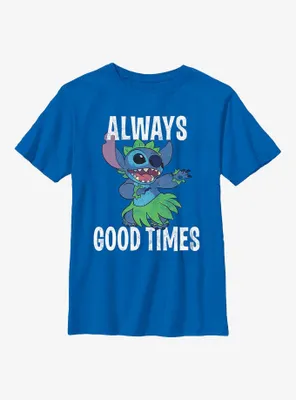 Disney Lilo & Stitch Always Good Times Youth T-Shirt