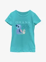 Disney Lilo & Stitch Ohana Pineapple Youth Girls T-Shirt