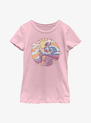 Disney Lilo & Stitch Sunset Aloha Youth Girls T-Shirt