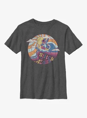 Disney Lilo & Stitch Sunset Aloha Youth T-Shirt