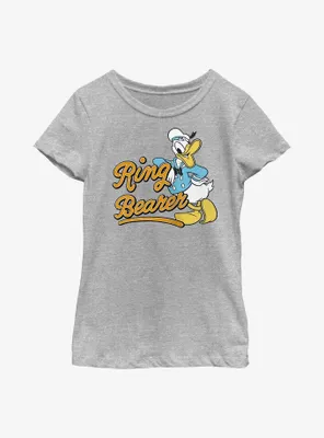 Disney Donald Duck Ring Bearer Youth Girls T-Shirt