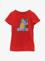 Disney Mickey Mouse Pluto Freedom Youth Girls T-Shirt