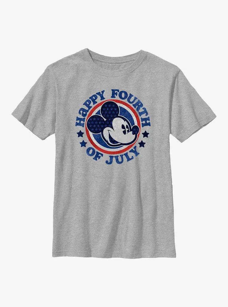 Disney Mickey Mouse Happy Fourth Youth T-Shirt