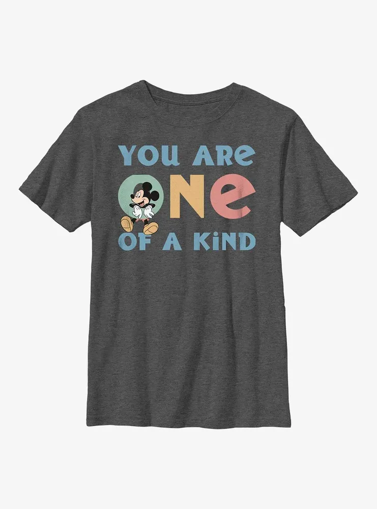 Disney Mickey Mouse You Are Of A Kind Youth T-Shirt