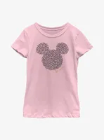 Disney Mickey Mouse Hearts Love, Youth Girls T-Shirt