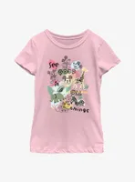 Disney Mickey Mouse See Good All Things Youth Girls T-Shirt