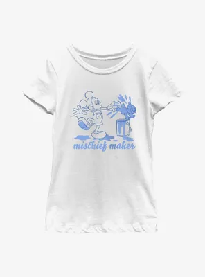 Disney Mickey Mouse Mischief Maker Youth Girls T-Shirt