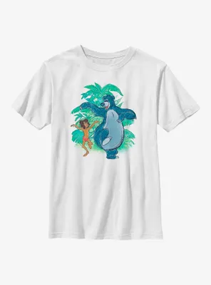 Disney The Jungle Book Baloo Sketch Youth T-Shirt