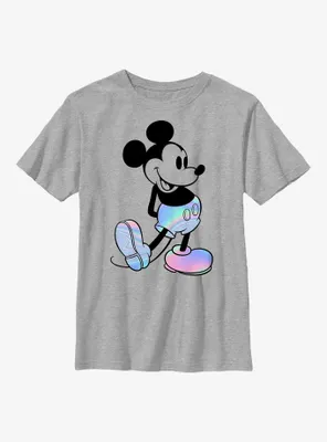 Disney Mickey Mouse Groovy Portrait Youth T-Shirt
