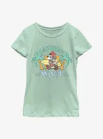 Disney Minnie Mouse Catchin' Waves Youth Girls T-Shirt