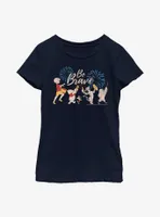 Disney Winnie The Pooh Be Brave Youth Girls T-Shirt