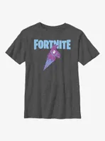 Fortnite Loot Llama Ice Cream Cone Youth T-Shirt