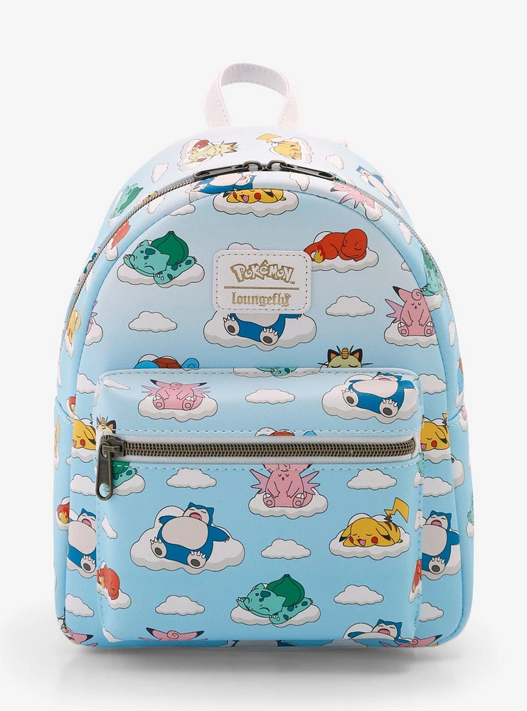 Loungefly Pokemon Sleeping Characters Mini Backpack