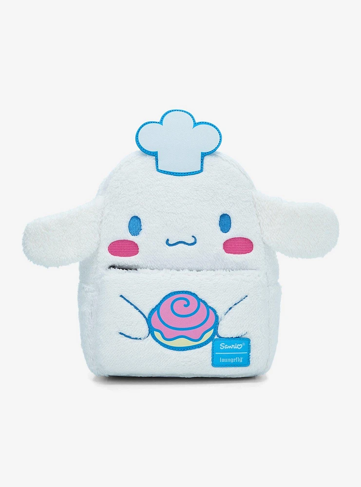 Loungefly Cinnamoroll Chef Fluffy Mini Backpack