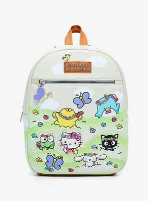 Hello Kitty And Friends Flower Fields Mini Backpack