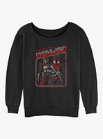 Disney Ahsoka Mandalorian Super Commando Girls Slouchy Sweatshirt