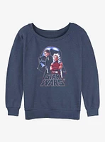 Disney Ahsoka Anakin Skywalker and Young Girls Slouchy Sweatshirt