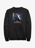 Disney Ahsoka Sabine and Lightsaber Stance Sweatshirt