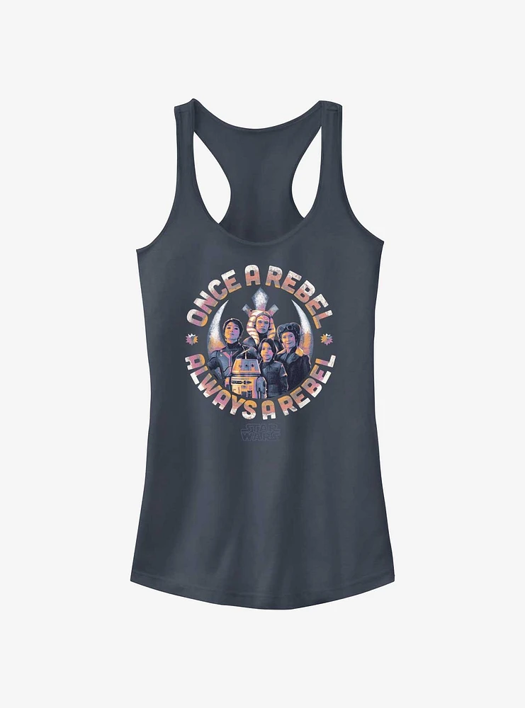 Disney Ahsoka Always A Rebel Girls Tank