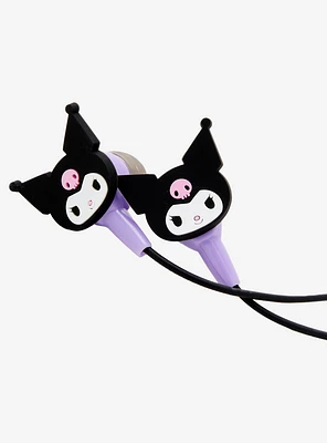 Kuromi Figural Wired Earbuds
