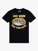 Live Weird Fake Your Death Possum T-Shirt By Murder Apparel