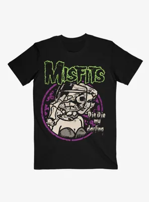 Misfits Die, Die My Darling Boyfriend Fit Girls T-Shirt